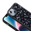 Apple iPhone 15 Kılıf Taşlı ve Simli Tasarım Zore Azra Kapak Pembe
