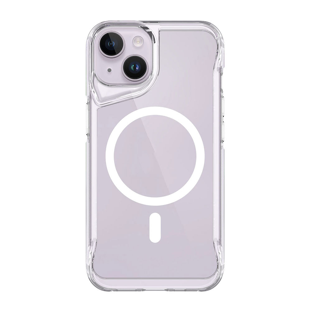 Apple iPhone 15 Kılıf Zore M-safe Şarj Özellikli T-Max M-safe Kapak Renksiz