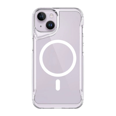 Apple iPhone 15 Kılıf Zore M-safe Şarj Özellikli T-Max M-safe Kapak Renksiz
