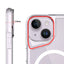 Apple iPhone 15 Kılıf Zore M-safe Şarj Özellikli T-Max M-safe Kapak Renksiz