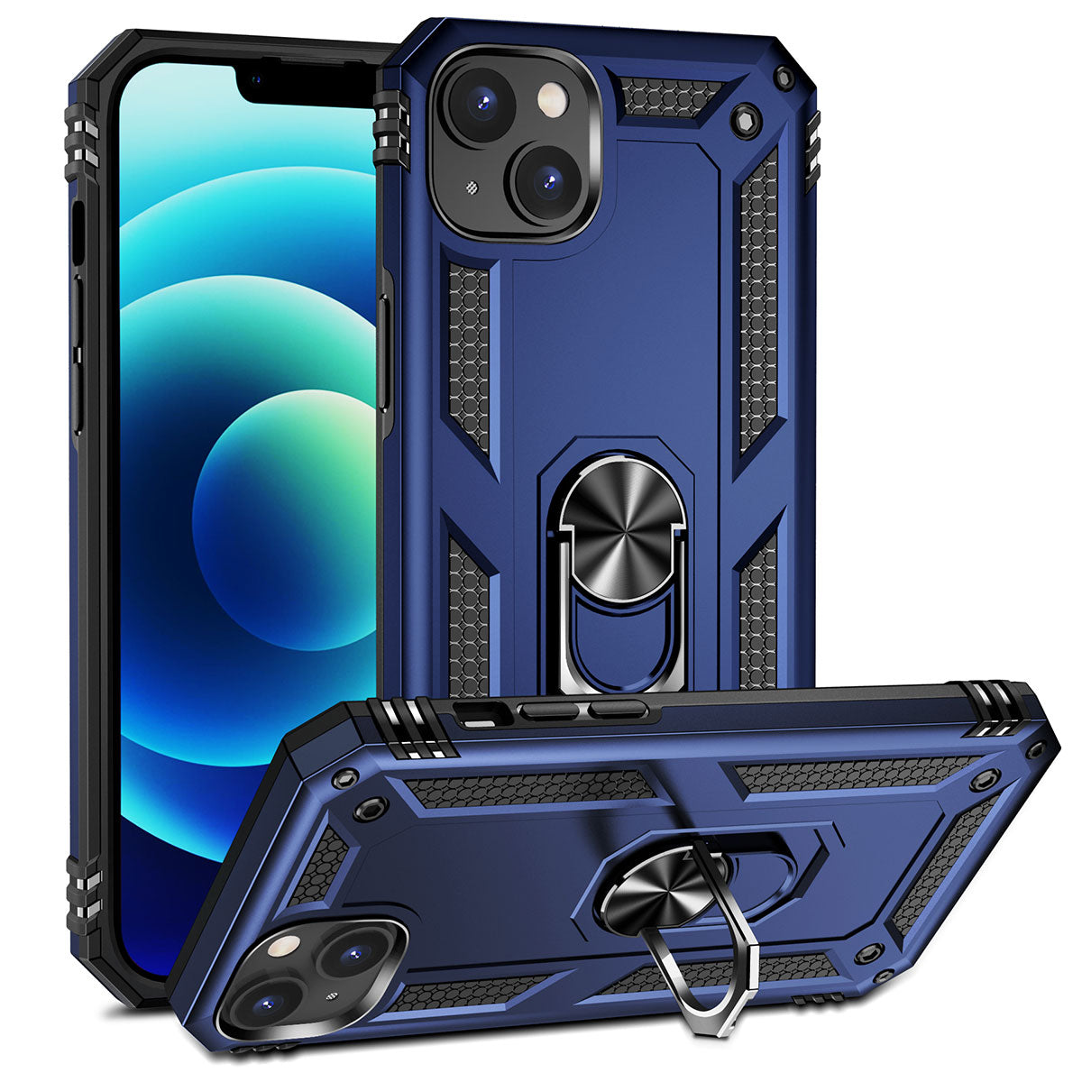 Apple iPhone 15 Kılıf Zore Vega Kapak Siyah