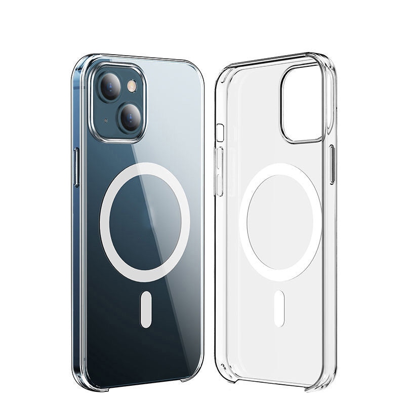 Apple iPhone 15 Plus Kılıf IC Çipli Zore Wireless Şarj Özellikli Şeffaf Orjin Kapak Renksiz