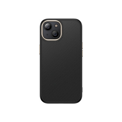 Apple iPhone 15 Plus Kılıf M-safe Şarj Özellikli Karbon Fiber Görünümlü Zore Antina Kapak Mavi