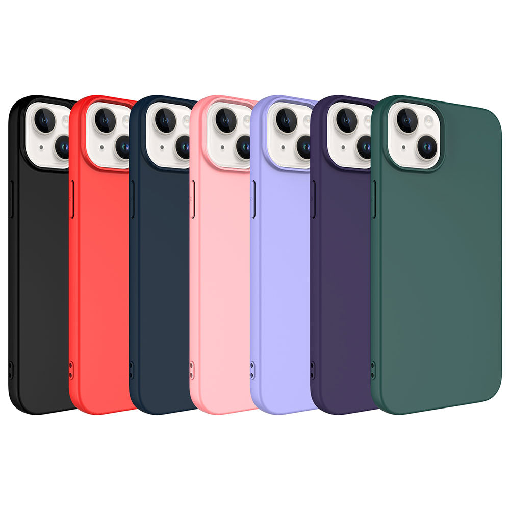 Apple iPhone 15 Plus Kılıf Zore LSR Lansman Kapak Lila