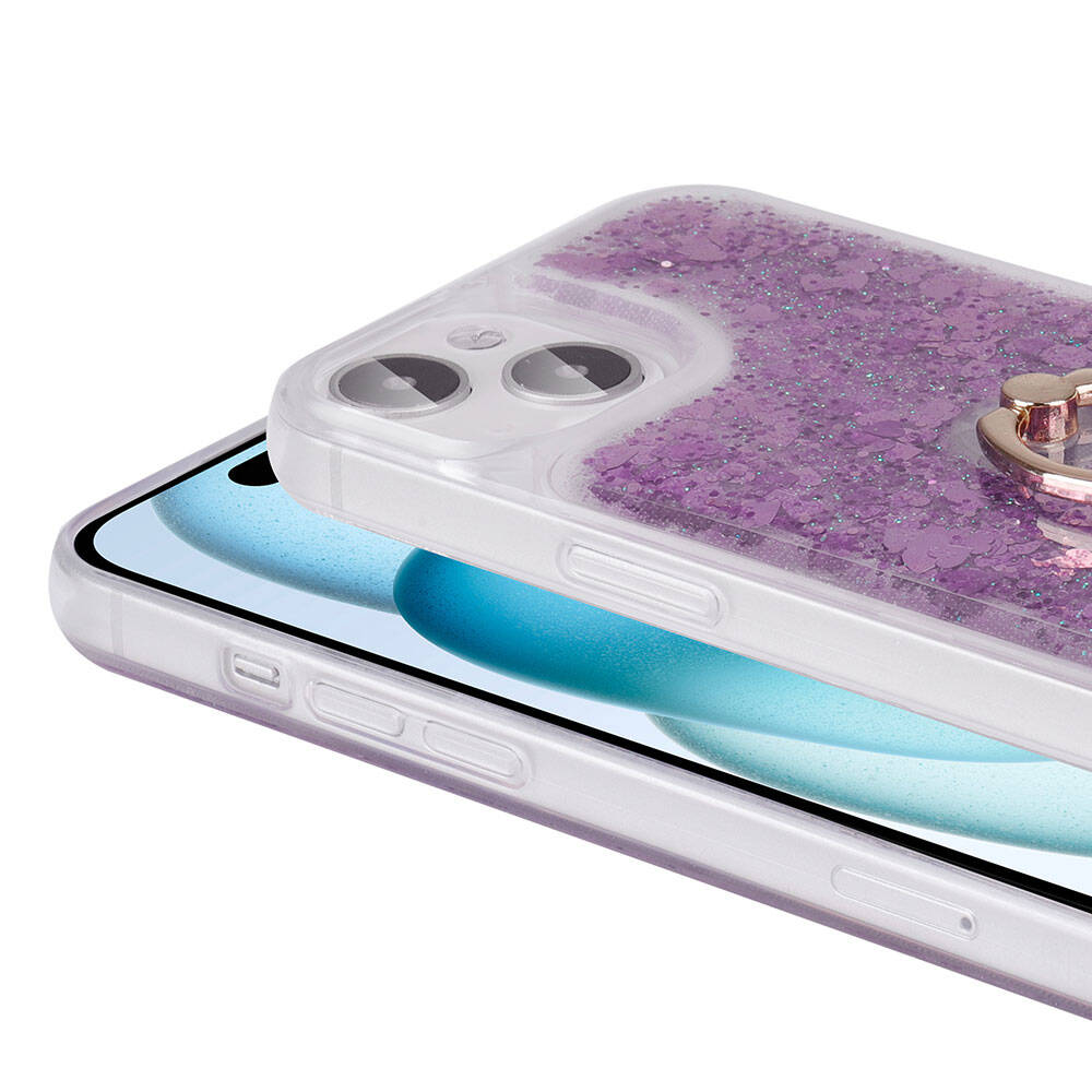 Apple iPhone 15 Plus Kılıf Zore Milce Kapak Mor