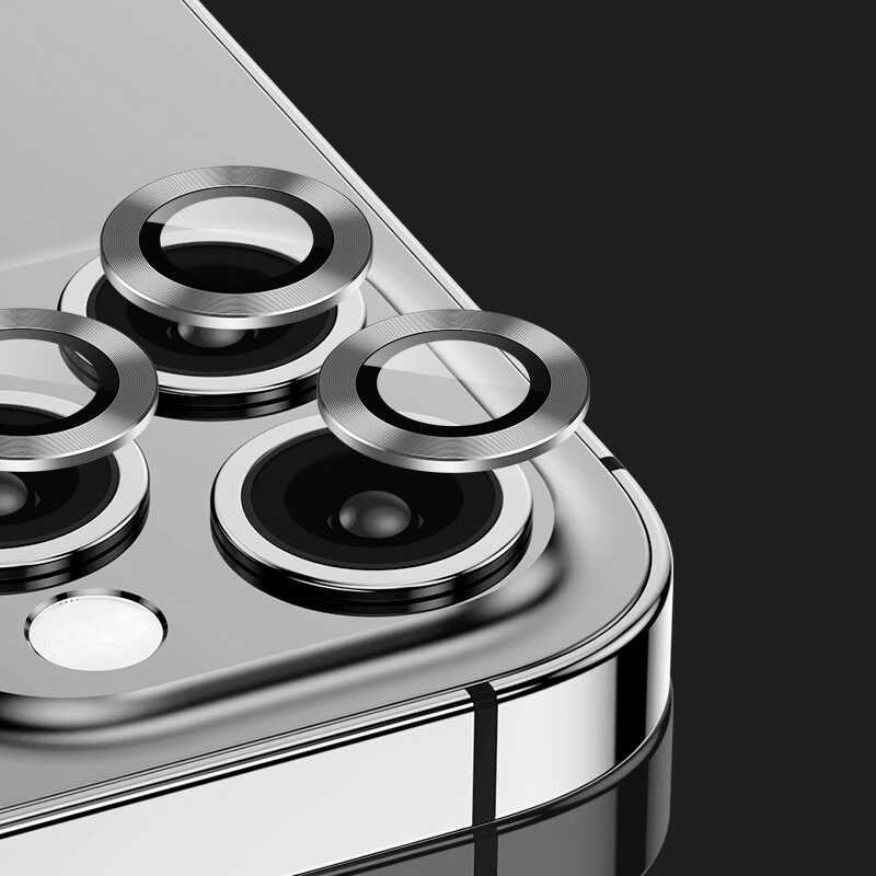 Apple iPhone 15 Plus Zore CL-07 Kamera Lens Koruyucu Sarı