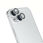 Apple iPhone 15 Plus Zore Mikro Kamera Lens Koruyucu Gümüş