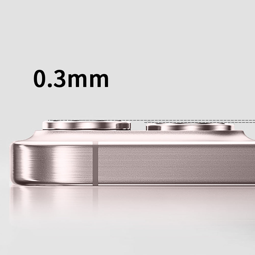 Apple iPhone 15 Plus Zore Mikro Kamera Lens Koruyucu Gümüş