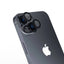 Apple iPhone 15 Plus Zore Safir CL-15 Parmak İzi Bırakmayan Anti-Reflective Kamera Lens Koruyucu Siyah
