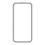 Apple iPhone 15 Pro Ahize Toz Önleyici Zore Anti-Dust Temperli Ekran Koruyucu Siyah