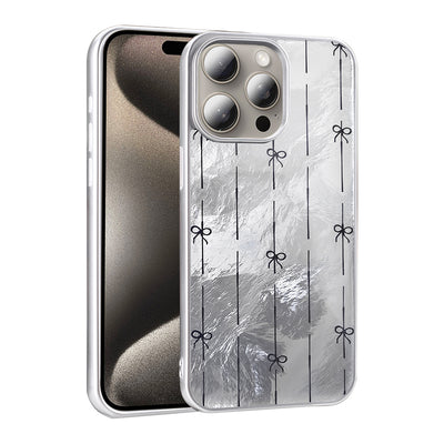 Apple iPhone 15 Pro Kılıf Desenli Zore Mep Kapak Küçük Fiyonk