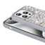 Apple iPhone 15 Pro Kılıf Parlak Taşlı Tasarım Zore Linea Diamond Kapak Gümüş