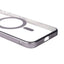 Apple iPhone 15 Pro Kılıf Wireless Şarj Özellikli Sert PC Zore Mat Riksos M-safe Kapak Gümüş