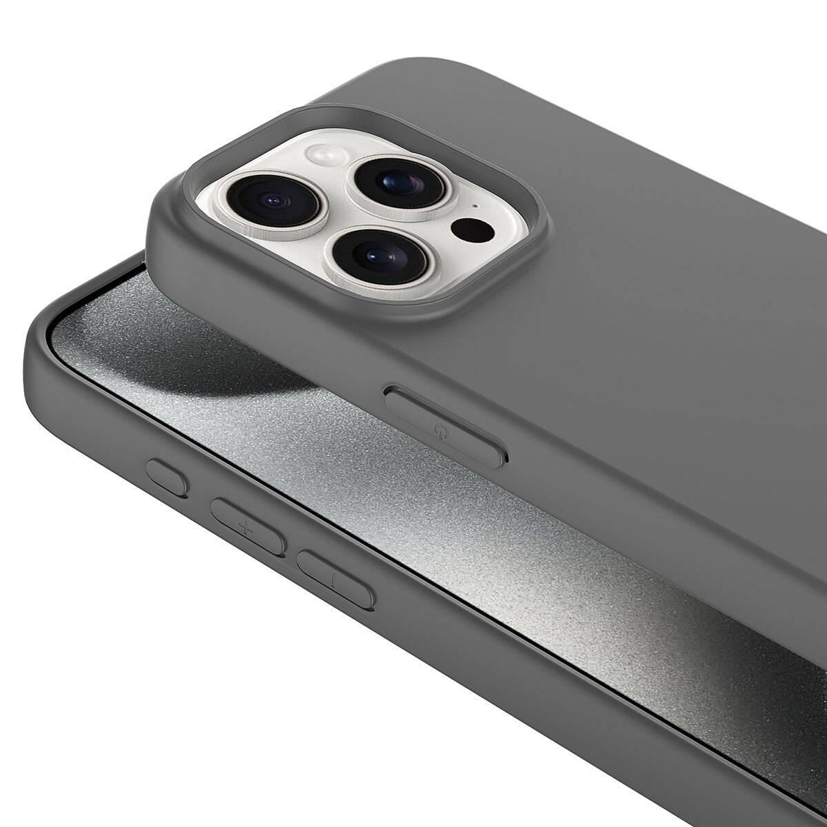Apple iPhone 15 Pro Kılıf Zore LSR Lansman Kapak Lila