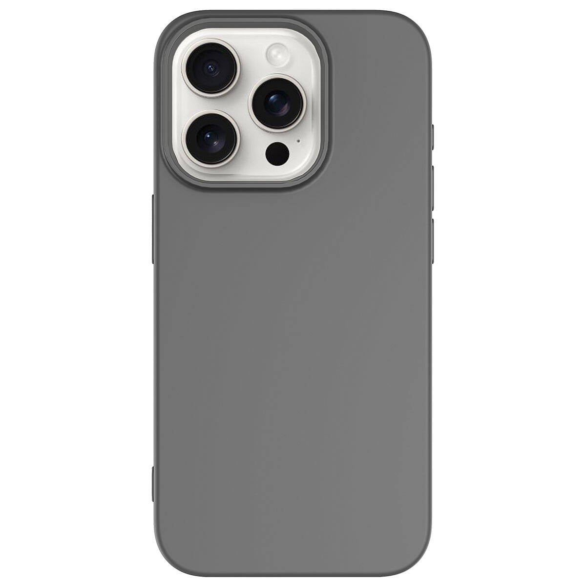Apple iPhone 15 Pro Kılıf Zore LSR Lansman Kapak Derin Mor