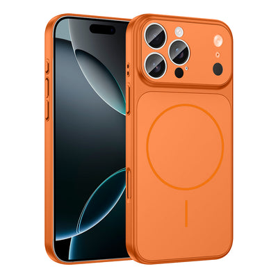 Apple iPhone 15 Pro Kılıf Zore M-Safe Şarj Özellikli Kamera Korumalı Formen Kapak Mavi