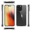 Apple iPhone 15 Pro Kılıf Zore Nitro Anti Shock Silikon Renksiz