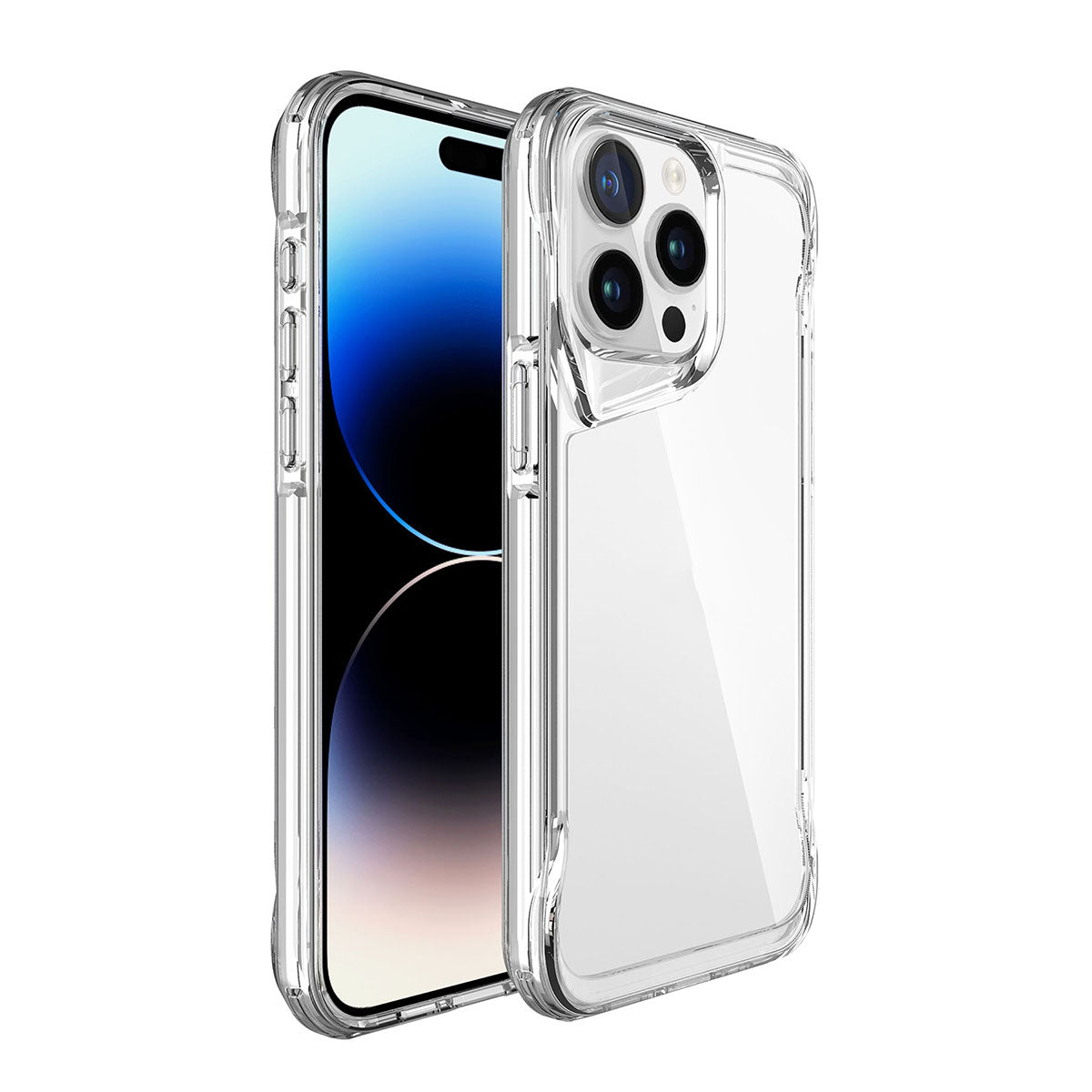 Apple iPhone 15 Pro Kılıf Zore T-Max Kapak Renksiz