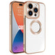 Apple iPhone 15 Pro Max Kılıf Kamera Korumalı Logo Gösteren Zore Omega Kapak Rose Gold