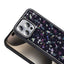 Apple iPhone 15 Pro Max Kılıf Taşlı ve Simli Tasarım Zore Azra Kapak Gold