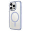 Apple iPhone 15 Pro Max Kılıf Wireless Şarj Özellikli Sert PC Zore Mat Riksos M-safe Kapak Lacivert