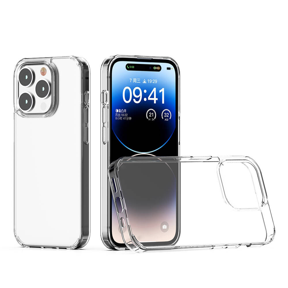 Apple iPhone 15 Pro Max Kılıf Zore Coss Kapak Renksiz