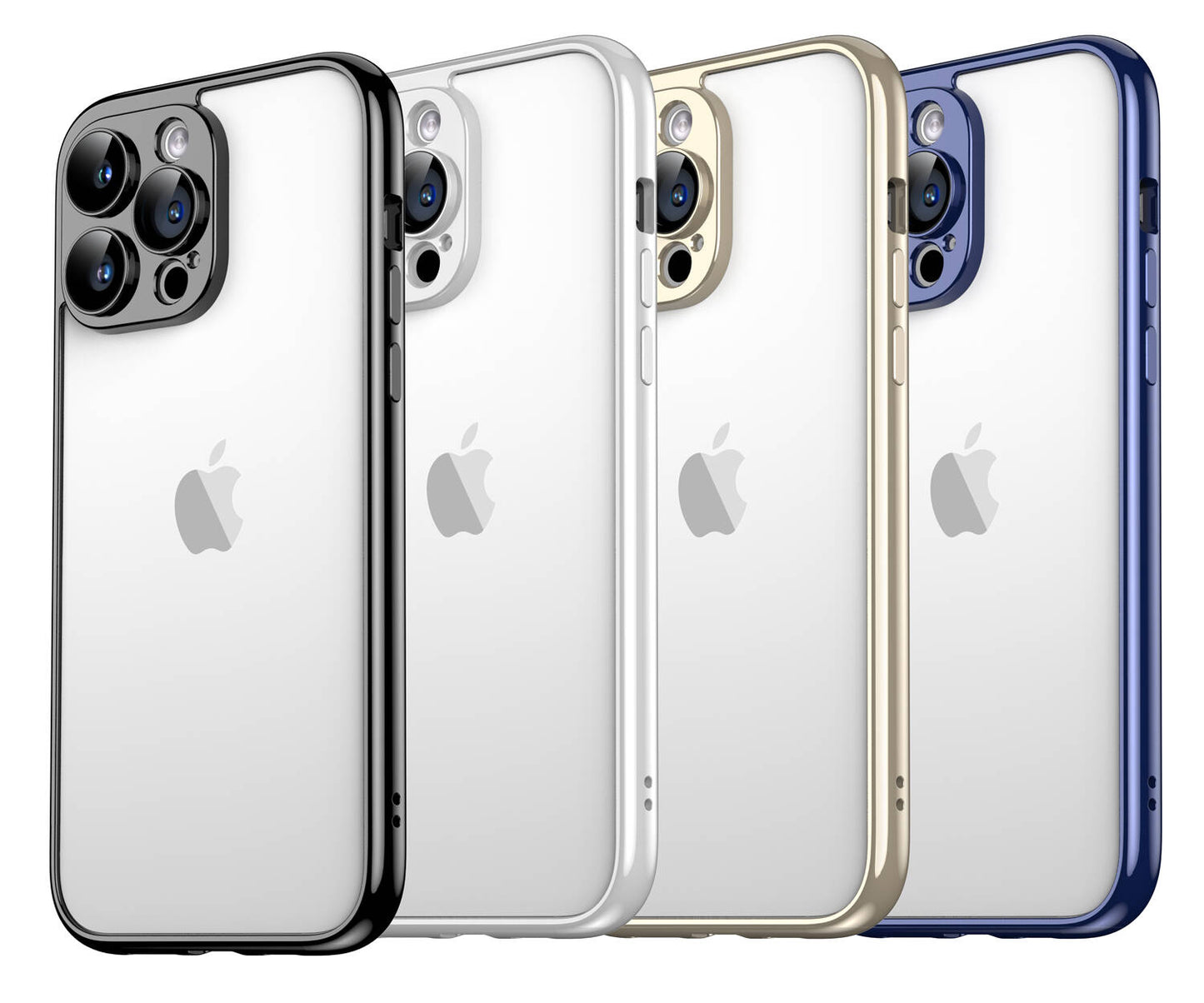 Apple iPhone 15 Pro Max Kılıf Zore Kamera Korumalı Bontez Bumper Titanyum