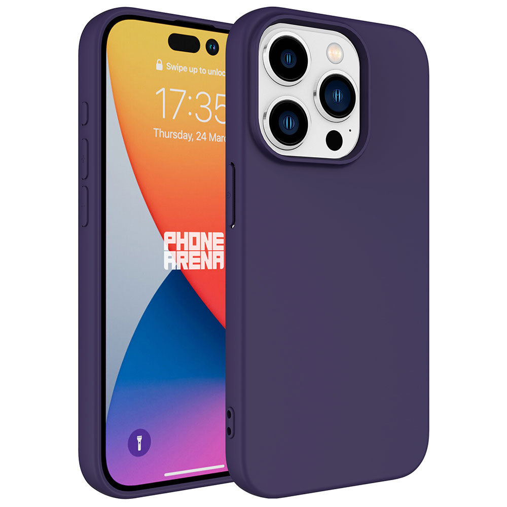 Apple iPhone 15 Pro Max Kılıf Zore LSR Lansman Kapak Koyu Gri