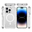 Apple iPhone 15 Pro Max Kılıf Zore M-safe Şarj Özellikli T-Max M-safe Kapak Renksiz