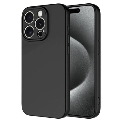 Apple iPhone 15 Pro Max Kılıf Zore Mara Lansman Kapak Siyah