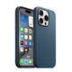 Apple iPhone 15 Pro Max Kılıf Zore M-safe Şarj Özellikli Mikro Fiber Optimal Kapak Mavi
