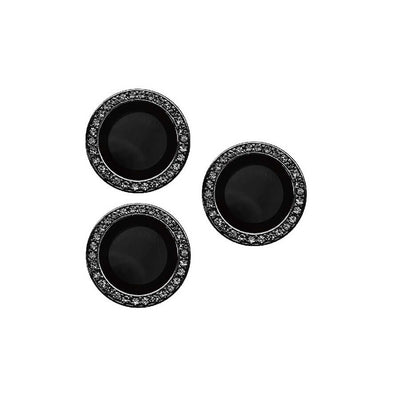 Apple iPhone 15 Pro Max Zore CL-06 Kamera Lens Koruyucu Siyah