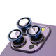 Apple iPhone 15 Pro Max Zore CL-12 Premium Safir Parmak İzi Bırakmayan Anti-Reflective Kamera Lens Koruyucu Midnight