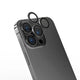 Apple iPhone 15 Pro Max Zore CL-13 Kamera Lens Koruyucu Koyu Gri
