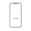 Apple iPhone 15 Pro Max Zore Rika Premium Temperli Cam Ekran Koruyucu Siyah