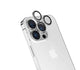 Apple iPhone 15 Pro Max Zore Safir CL-15 Parmak İzi Bırakmayan Anti-Reflective Kamera Lens Koruyucu Gümüş