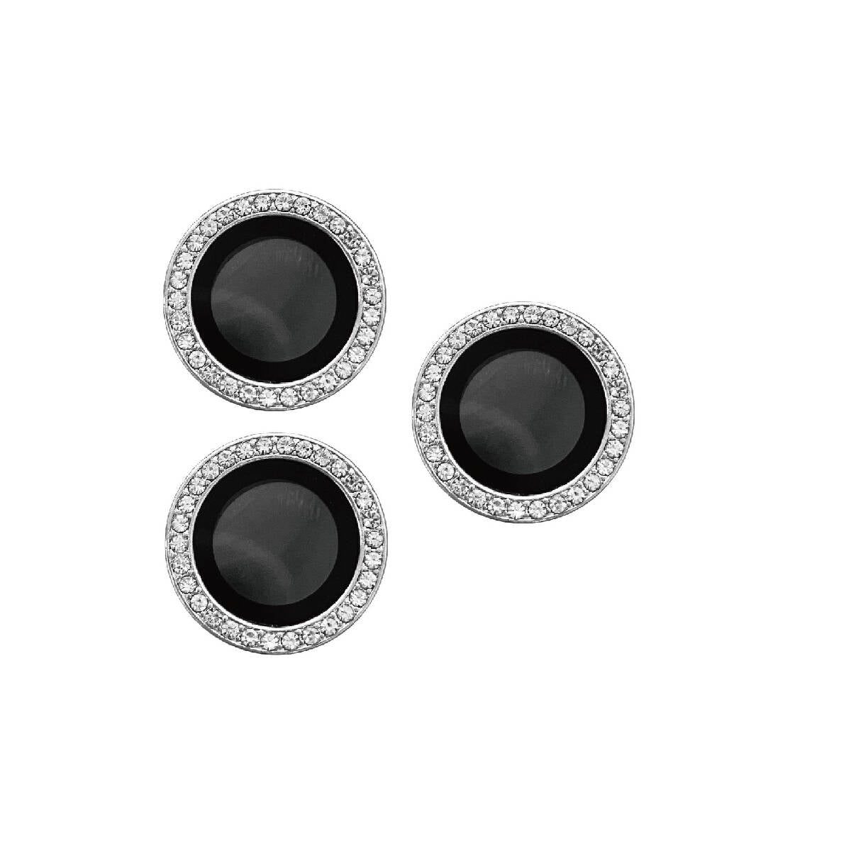 Apple iPhone 15 Pro Zore CL-06 Kamera Lens Koruyucu Siyah