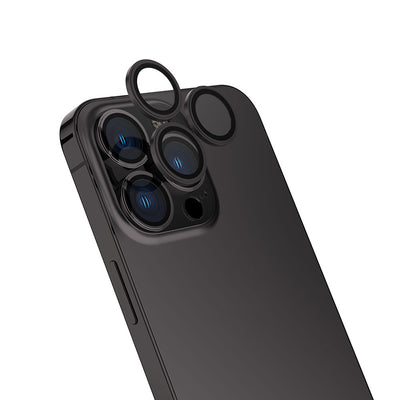 Apple iPhone 15 Pro Zore CL-13 Kamera Lens Koruyucu Siyah