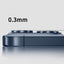 Apple iPhone 15 Pro Zore Mikro Kamera Lens Koruyucu Gümüş