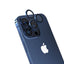 Apple iPhone 15 Pro Zore Safir CL-15 Parmak İzi Bırakmayan Anti-Reflective Kamera Lens Koruyucu Midnight