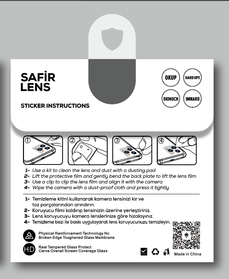 Apple iPhone 15 Zore CL-11 Safir Parmak İzi Bırakmayan Anti-Reflective Kamera Lens Koruyucu Yeşil
