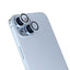 Apple iPhone 15 Zore CL-13 Kamera Lens Koruyucu Baby Blue