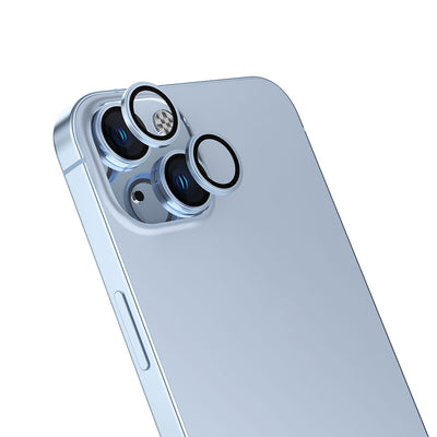 Apple iPhone 15 Zore CL-13 Kamera Lens Koruyucu Baby Blue