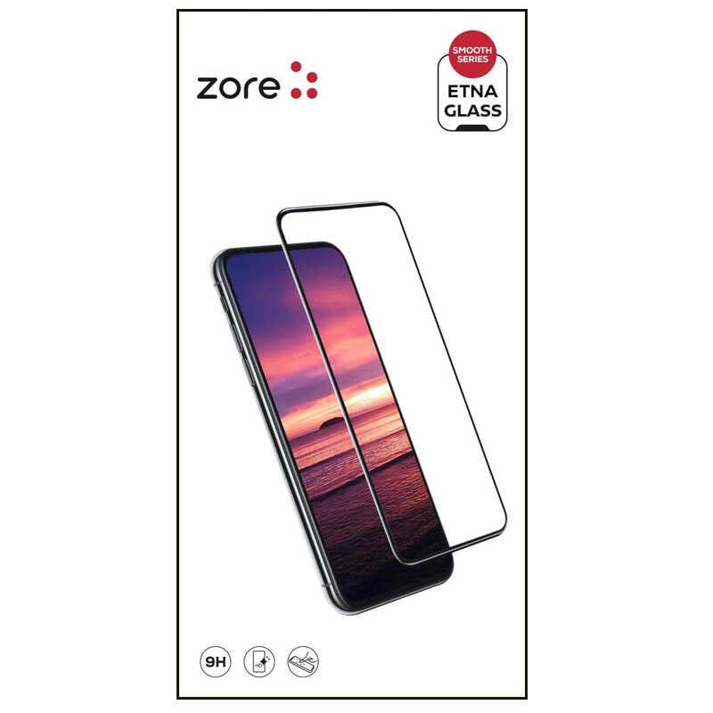 Apple iPhone 15 Zore Etnaa Cam Ekran Koruyucu Siyah