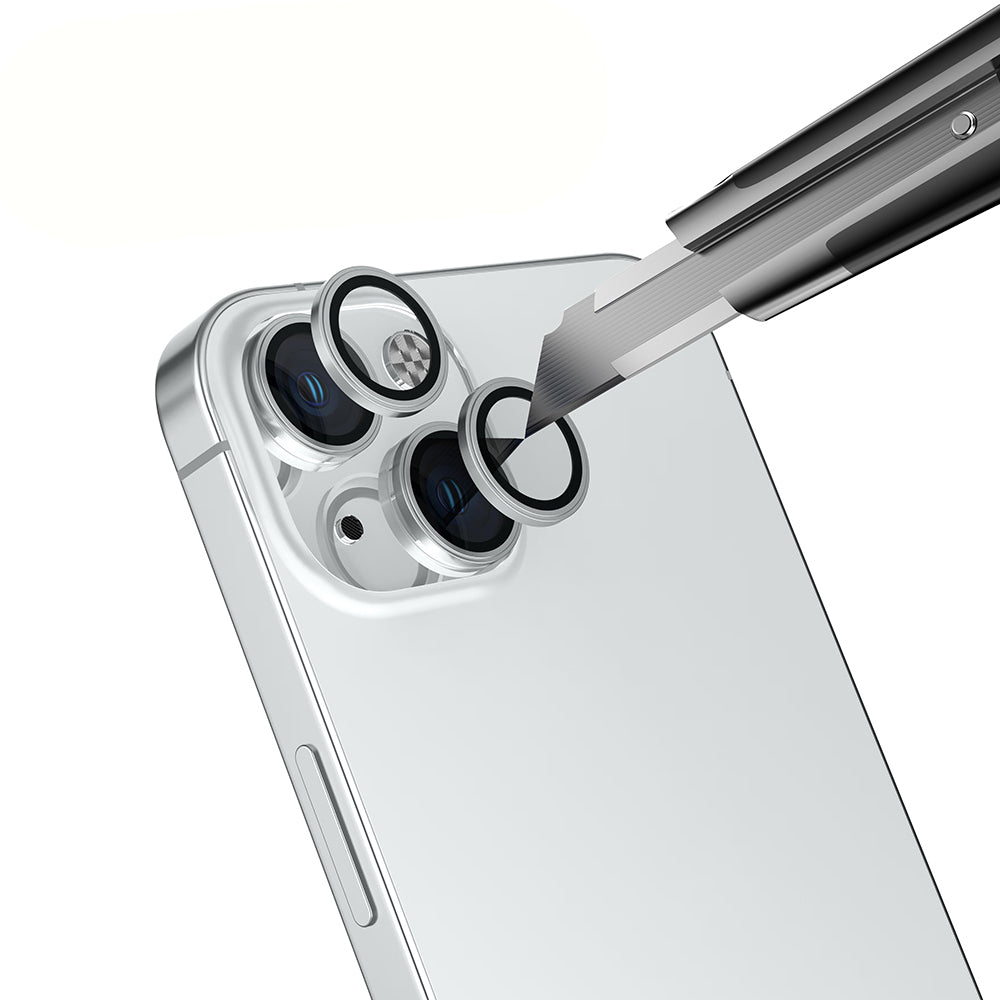 Apple iPhone 15 Zore Mikro Kamera Lens Koruyucu Mavi