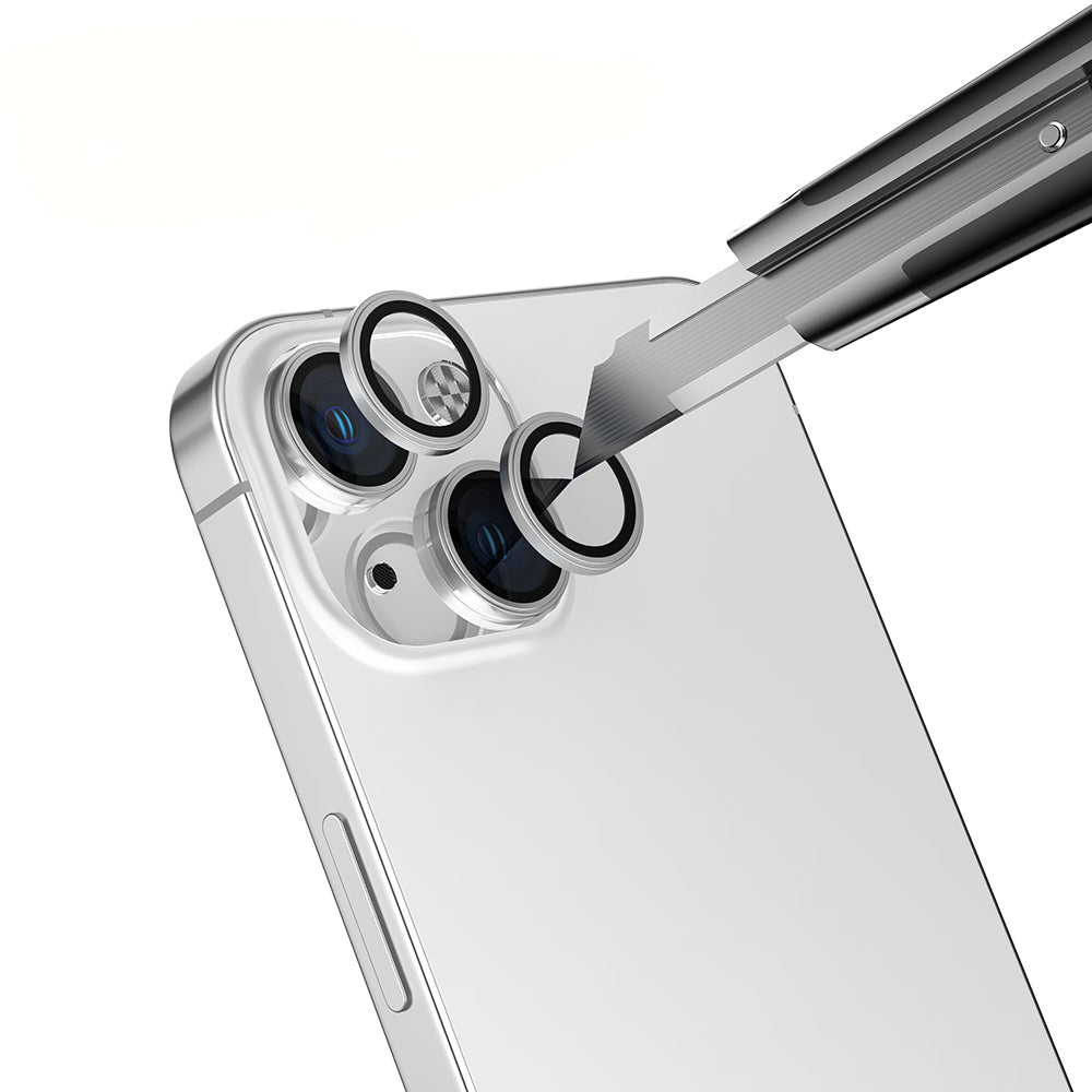Apple iPhone 15 Zore Mikro Kamera Lens Koruyucu Mavi