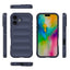 Apple iPhone 16 Kılıf Esnek TPU Oyuklu Arka Yüzey Tasarımlı Zore Etnik Silikon Kapak Lacivert