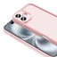 Apple iPhone 16 Kılıf Kamera Korumalı Zore Ananas Kapak Pembe