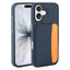 Apple iPhone 16 Kılıf Kartlıklı Zore X-Kart Silikon Kapak
