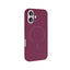 Apple iPhone 16 Kılıf M-safe Şarj Özellikli Zore Meta Kapak Mürdüm
